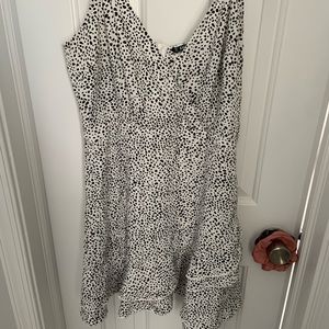 Spotted casual dress